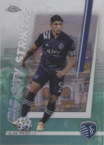 2021 Topps Chrome MLS Alan Pulido #BCS-4