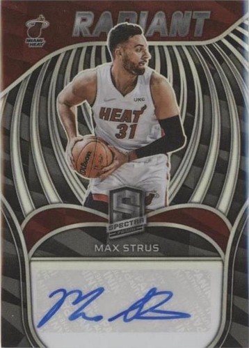 2021-22 Panini Spectra - Max Strus #RSI-MAX