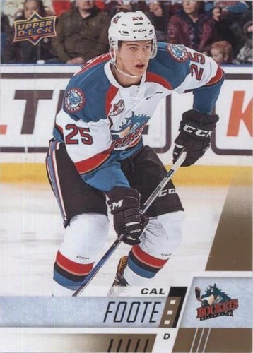 2017-18 Upper Deck CHL - Cal Foote #87