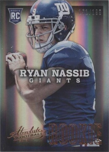 2013 Panini Absolute Ryan Nassib #179