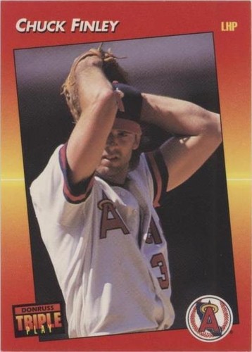1992 Donruss Triple Play - Chuck Finley #91