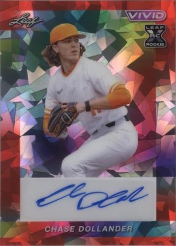 2023 Leaf Vivid - Chase Dollander #BA-CD2