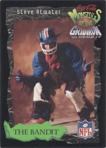 1994 Classic Pro Line Live Coca-Cola Monsters of the Gridiron Steve Atwater #9