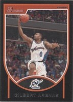 2007-08 Bowman Draft Picks & Stars - Gilbert Arenas #1