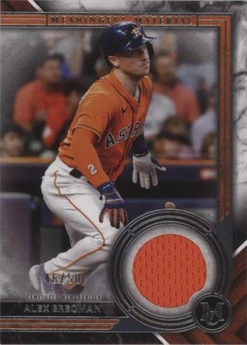 2022 Topps Museum Collection - Alex Bregman #MMR1-ABR
