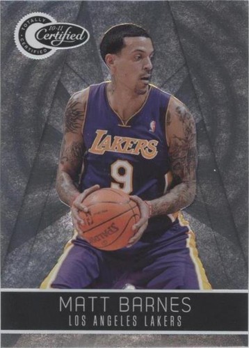 2010-11 Totally Certified - Matt Barnes #74