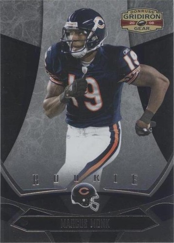 2008 Donruss Gridiron Gear Marcus Monk #163