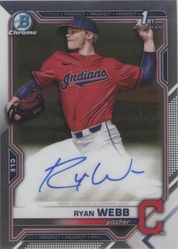 2021 Bowman Draft - Ryan Webb #CDA-RW
