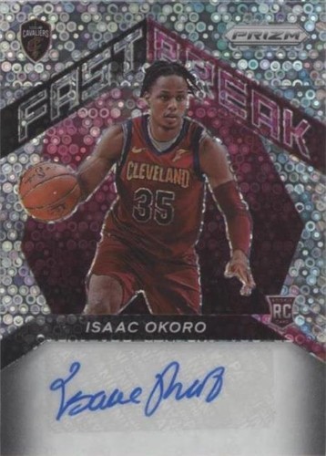 2020-21 Panini Chronicles Isaac Okoro Honors Rookie RC #599