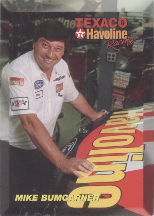 1994 Maxx Texaco Havoline Racing Ernie Irvan - Mike Bumgarner #27