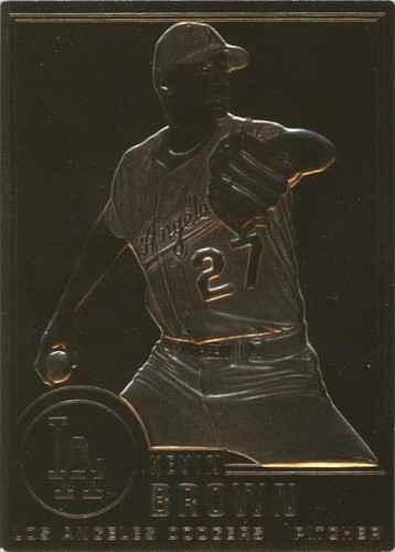 1995-10 Danbury Mint 22K Gold - Kevin Brown #103