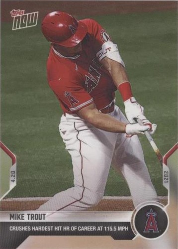 2021 Topps Now - Mike Trout #104