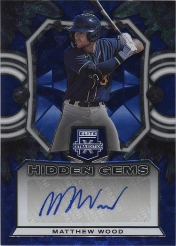 2023 Panini Elite Extra Edition - Matthew Wood #HG-MWD