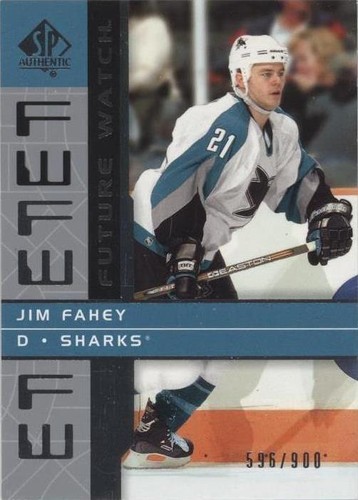 2002-03 SP Authentic - Jim Fahey #169