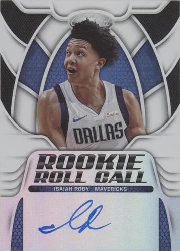 2019-20 Panini Mosaic #232 Isaiah Roby Blue Reactive