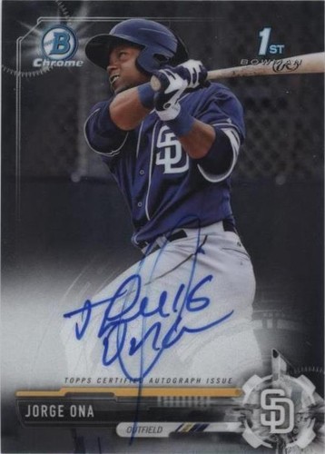 2017 Bowman Chrome - Jorge Ona #CPA-JO