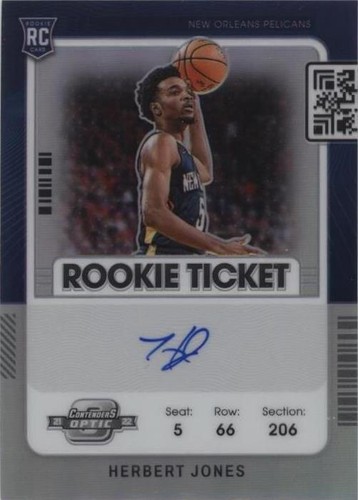 2021-22 Panini Contenders Optic - Herbert Jones #108