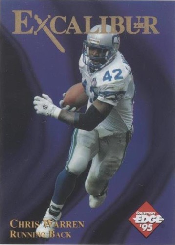 1995 Collector's Edge Excalibur Chris Warren #5