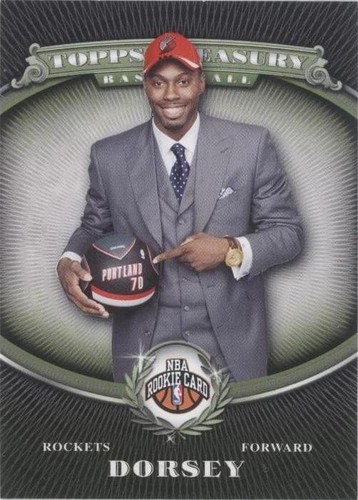 2008-09 Topps Treasury - Joey Dorsey #117