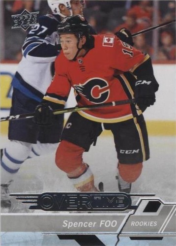 2018-19 Upper Deck Overtime - Spencer Foo #173