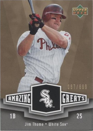 2006 Upper Deck - Jim Thome #AG-JT