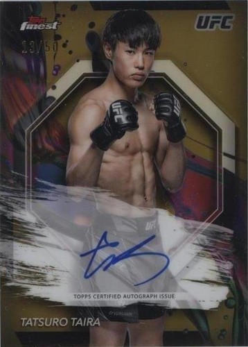 2024 Topps Finest UFC - Tatsuro Taira #FA-TTA
