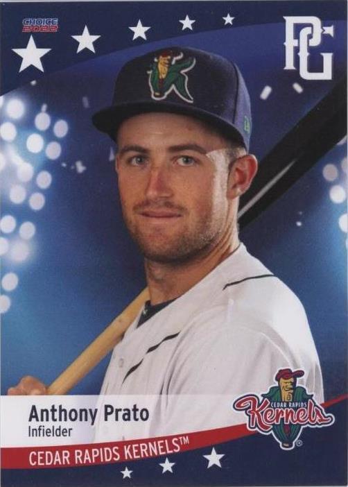 2022 Choice Cedar Rapids Kernels - Anthony Prato #28
