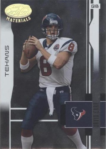 2003 Leaf Certified Materials David Carr #53