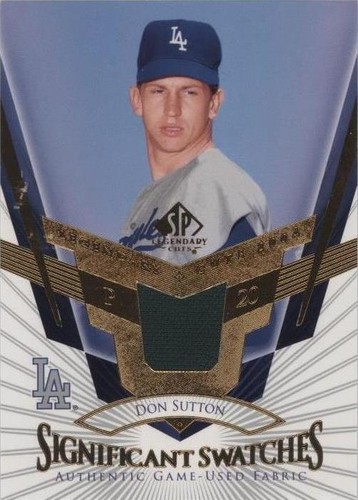 2004 SP Legendary Cuts - Don Sutton #SS-DS