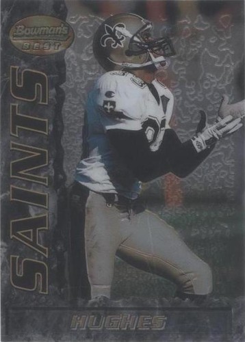 1995 Bowman's Best Tyrone Hughes #80