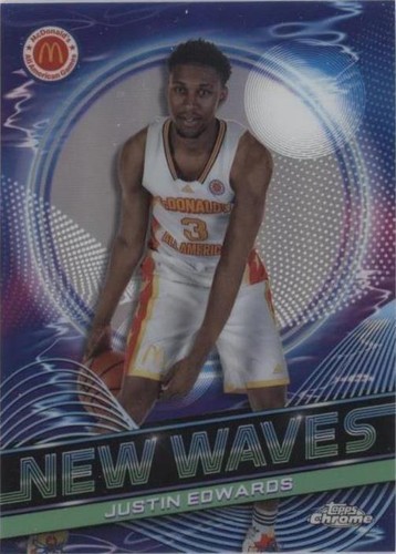 2023 Topps Chrome McDonald's All American - Justin Edwards #NW-4