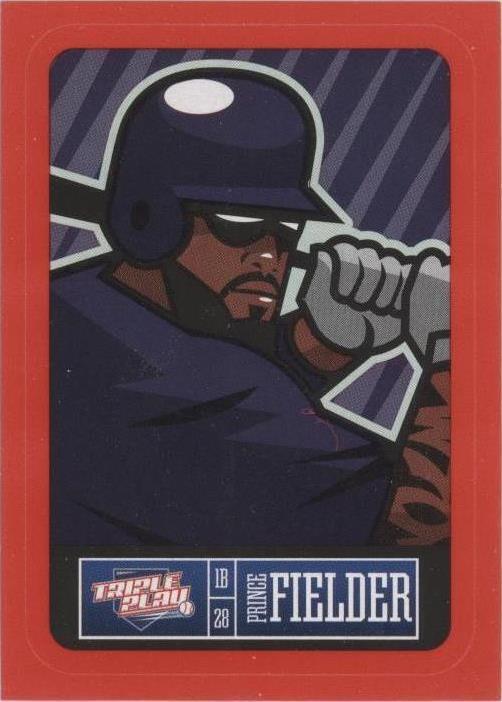 2013 Panini Triple Play - принц Филдер #8