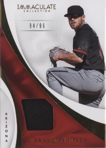 2017 Panini Immaculate Collection - Braden Shipley #S-BS
