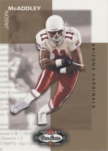 2002 Fleer Box Score Jason McAddley #145