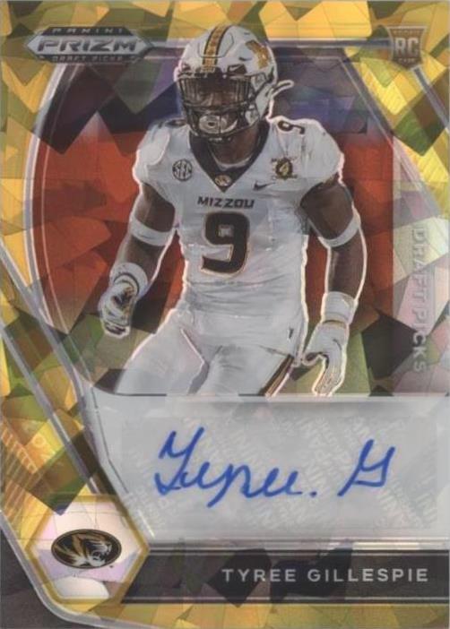 2021 Panini Prizm Draft Picks Tyree Gillespie #DPA-TGI