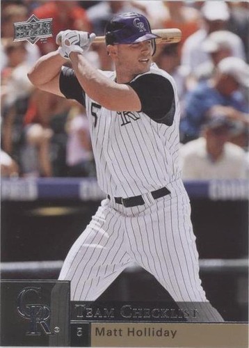 2009 Upper Deck - Matt Holliday #486