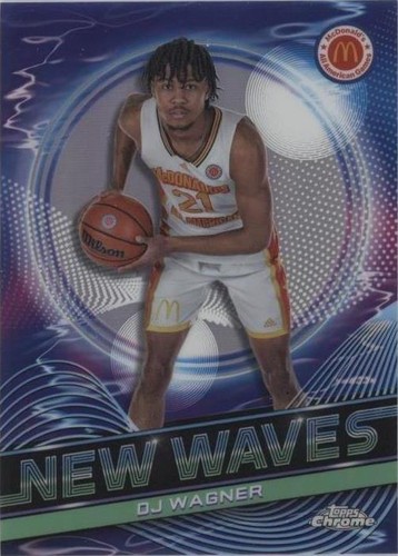 2023 Topps Chrome McDonald's All American - Dj Wagner #NW-7