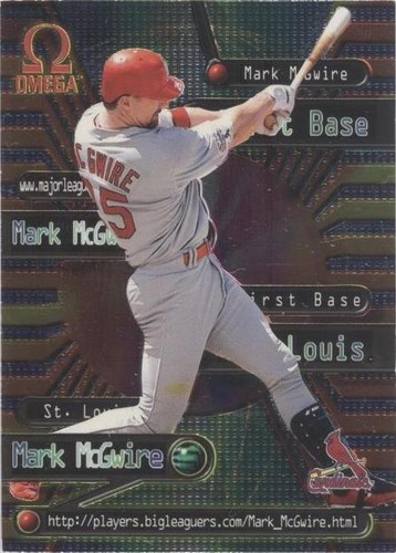 1998 Pacific Omega - Mark McGwire #34
