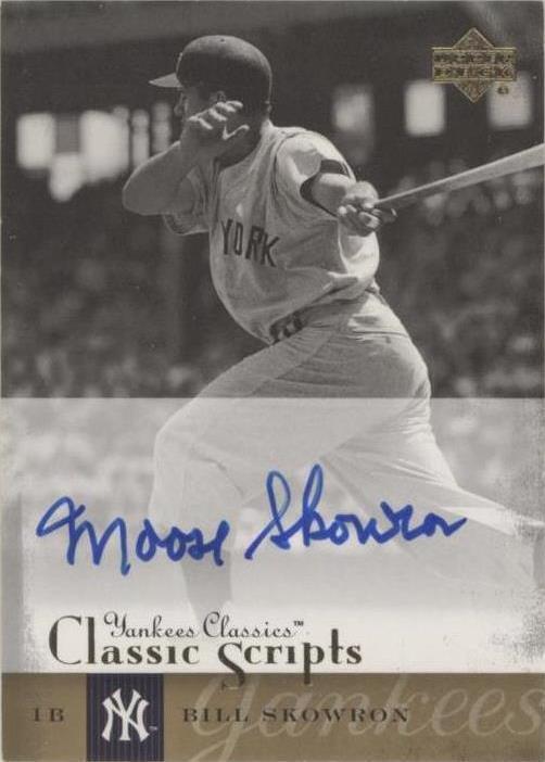 2004 Upper Deck Yankees Classics - Bill Skowron #AU-1
