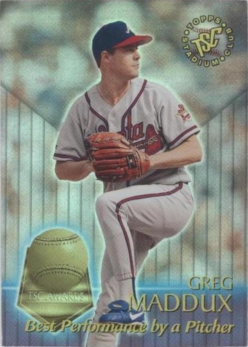 1996 Topps Stadium Club - Greg Maddux #7
