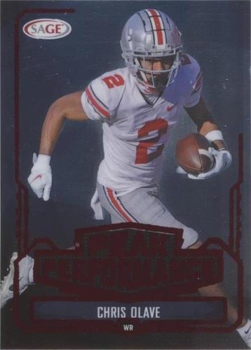 2022 SAGE Low Series Chris Olave #PK-CO