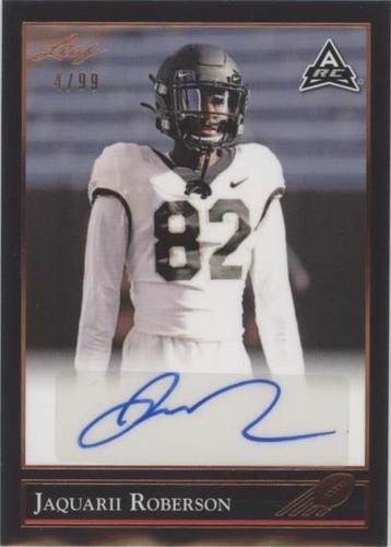 2021 Leaf Memories Jaquarii Roberson #BG-JR1