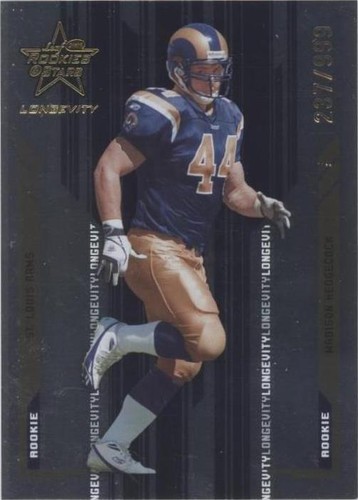 2005 Leaf Rookies & Stars Longevity Madison Hedgecock #188