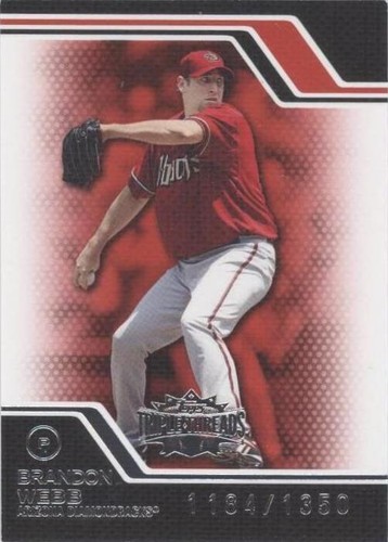 2008 Topps Triple Threads - Brandon Webb #143