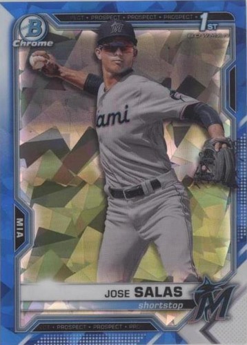 2021 Bowman Sapphire Edition - Jose Salas #BCP-110