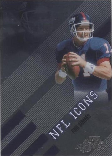 2008 Playoff Absolute Memorabilia Phil Simms #NFL-21
