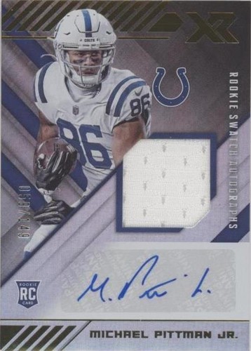2020 Panini XR Michael Pittman Jr. #RSA-MP
