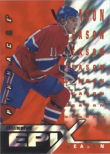1997-98 Pinnacle - Saku Koivu #E10