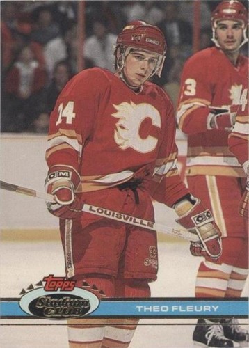1991-92 Topps Stadium Club - Theoren Fleury #355