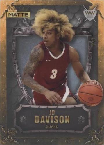 2022-23 Wild Card Matte Draft - JD Davison #WW-19